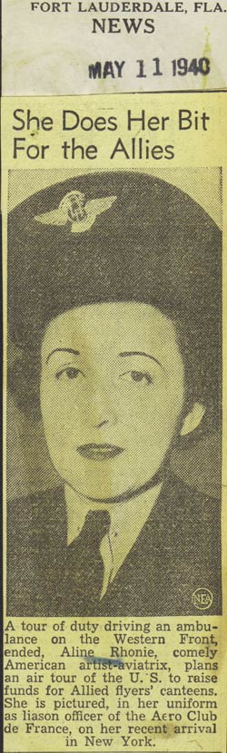 Ft. Lauderdale, FL News, May 11, 1940 (Source: Roberts)